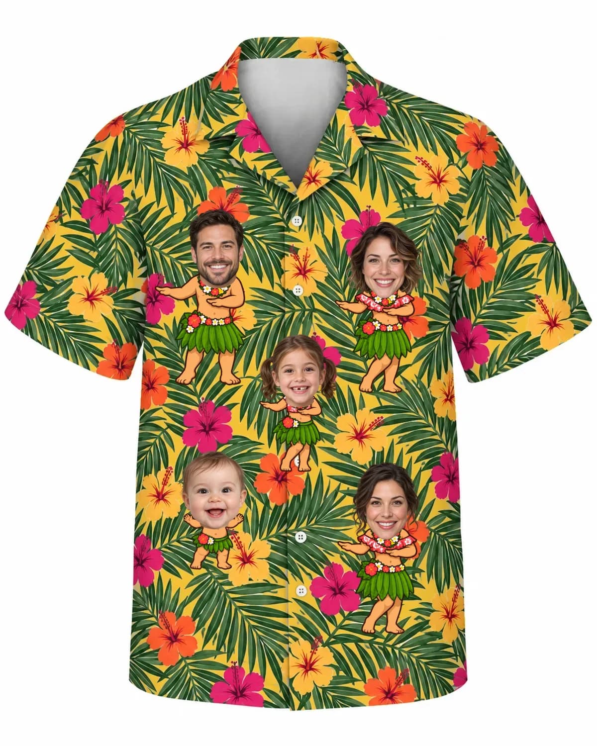 Hula Dancers Hawaiian Shirt thumb 4