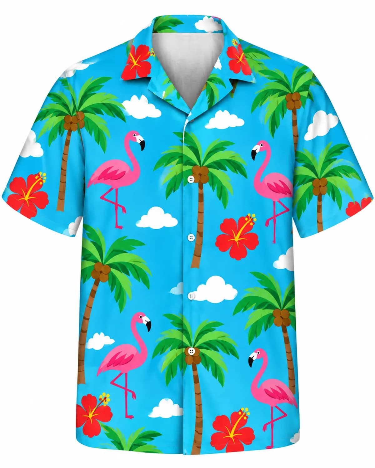 Pet Face Beach Day Hawaiian Shirt thumb 1