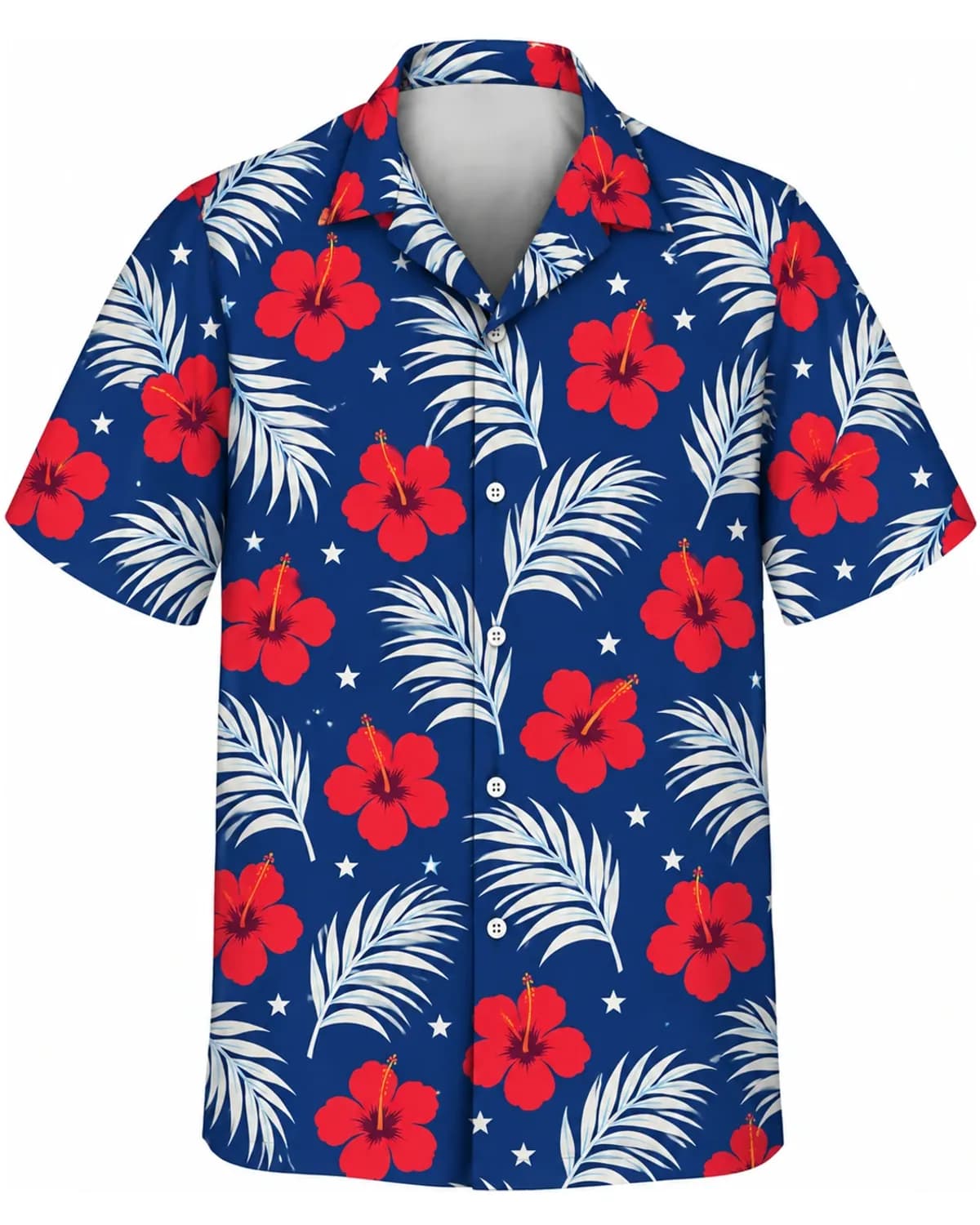 Custom Funny Face Icon Hawaiian Shirt thumb 8