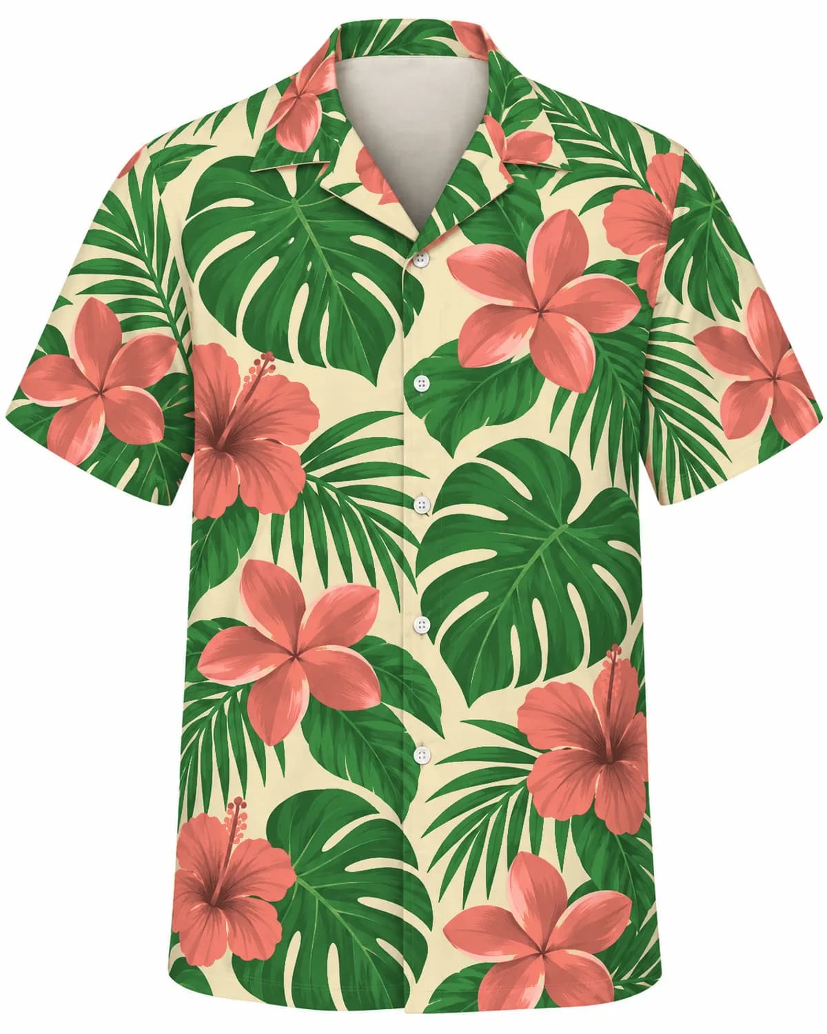 Pick Your Colors Tropical Leaves Hawaiian Shirt thumb 1