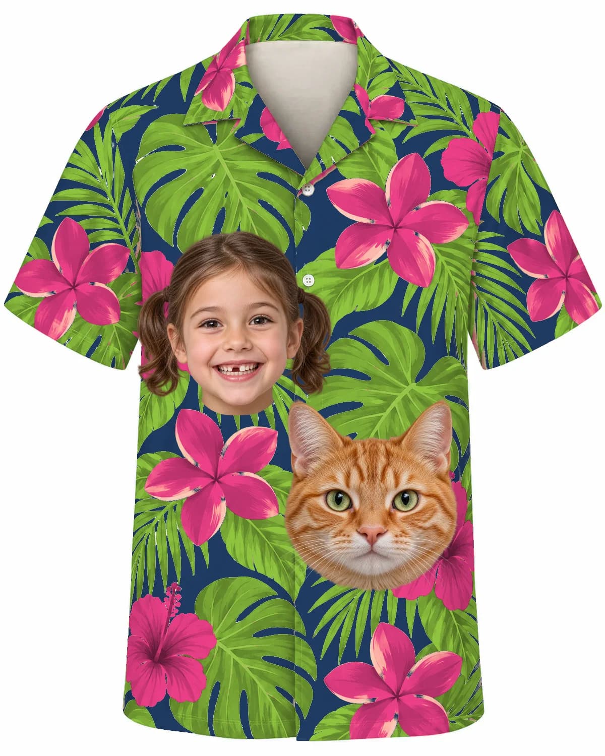 Pick Your Colors Tropical Leaves Hawaiian Shirt thumb 3