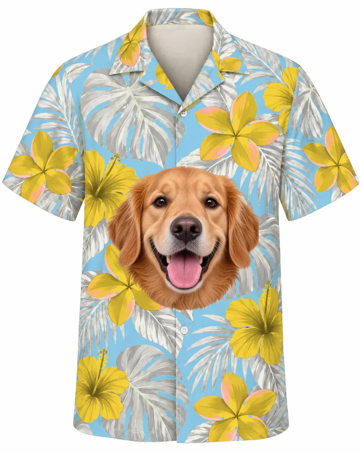 Pick Your Colors Tropical Leaves Hawaiian Shirt thumb 5