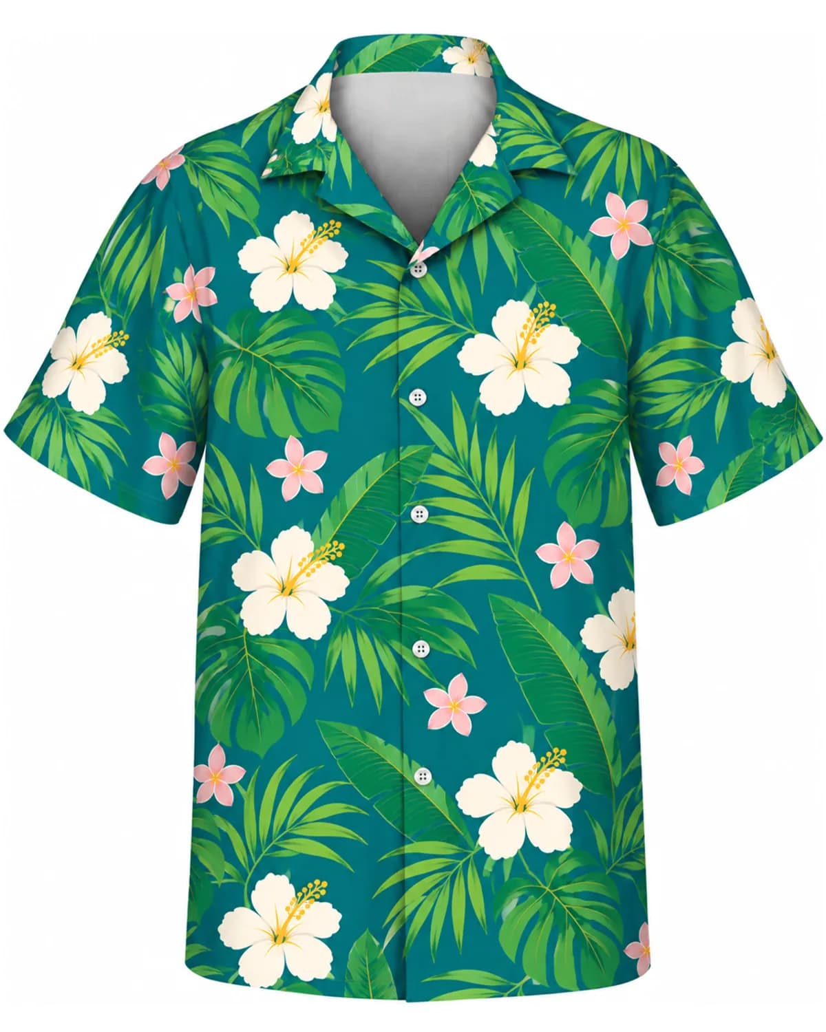 Peekaboo Leaves Hawaiian Shirt thumb 7