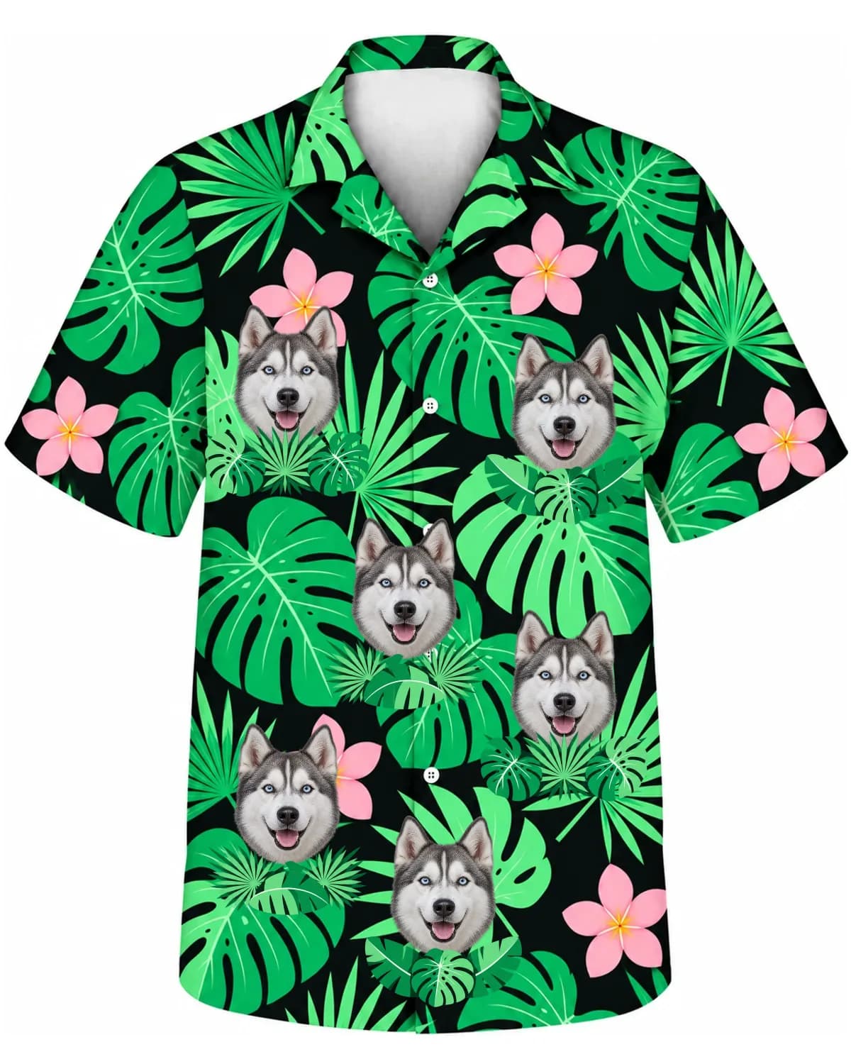 Peekaboo Leaves Hawaiian Shirt thumb 3