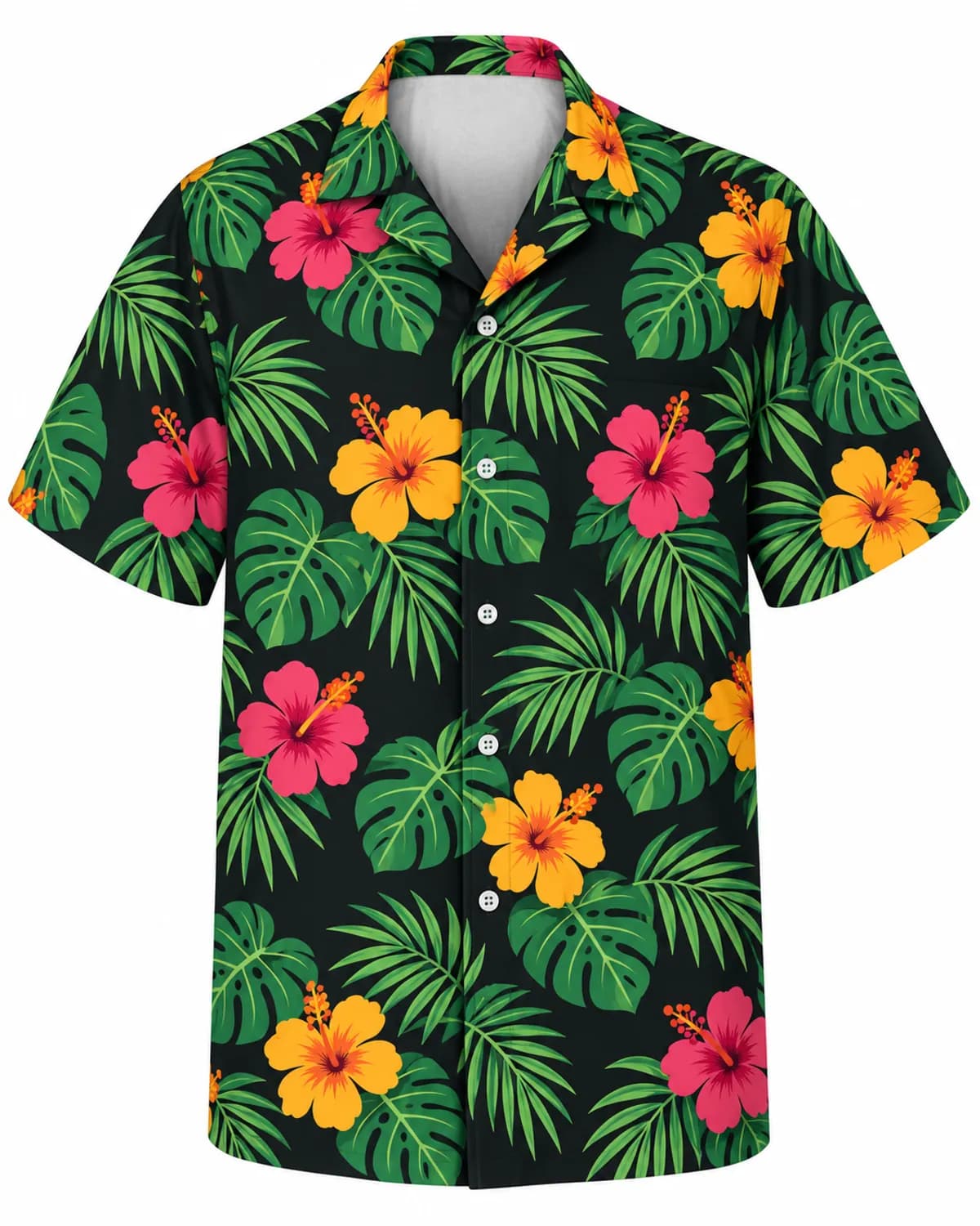 Pet Face Tropical Vibes Hawaiian Shirt thumb 1