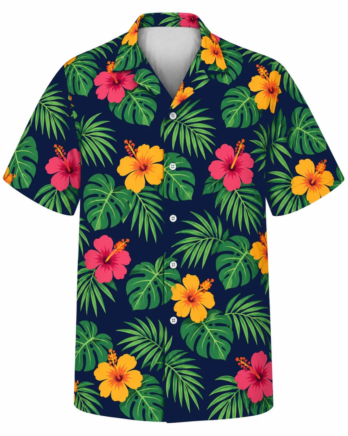 Pet Face Tropical Vibes Hawaiian Shirt thumb 6